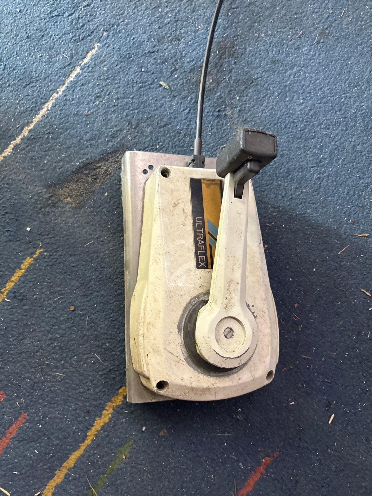 Ultraflex Afstandsbediening met Kabel voor Buitenboordmotor, Watersport en Boten, Accessoires en Onderhoud, Ophalen, Gebruikt