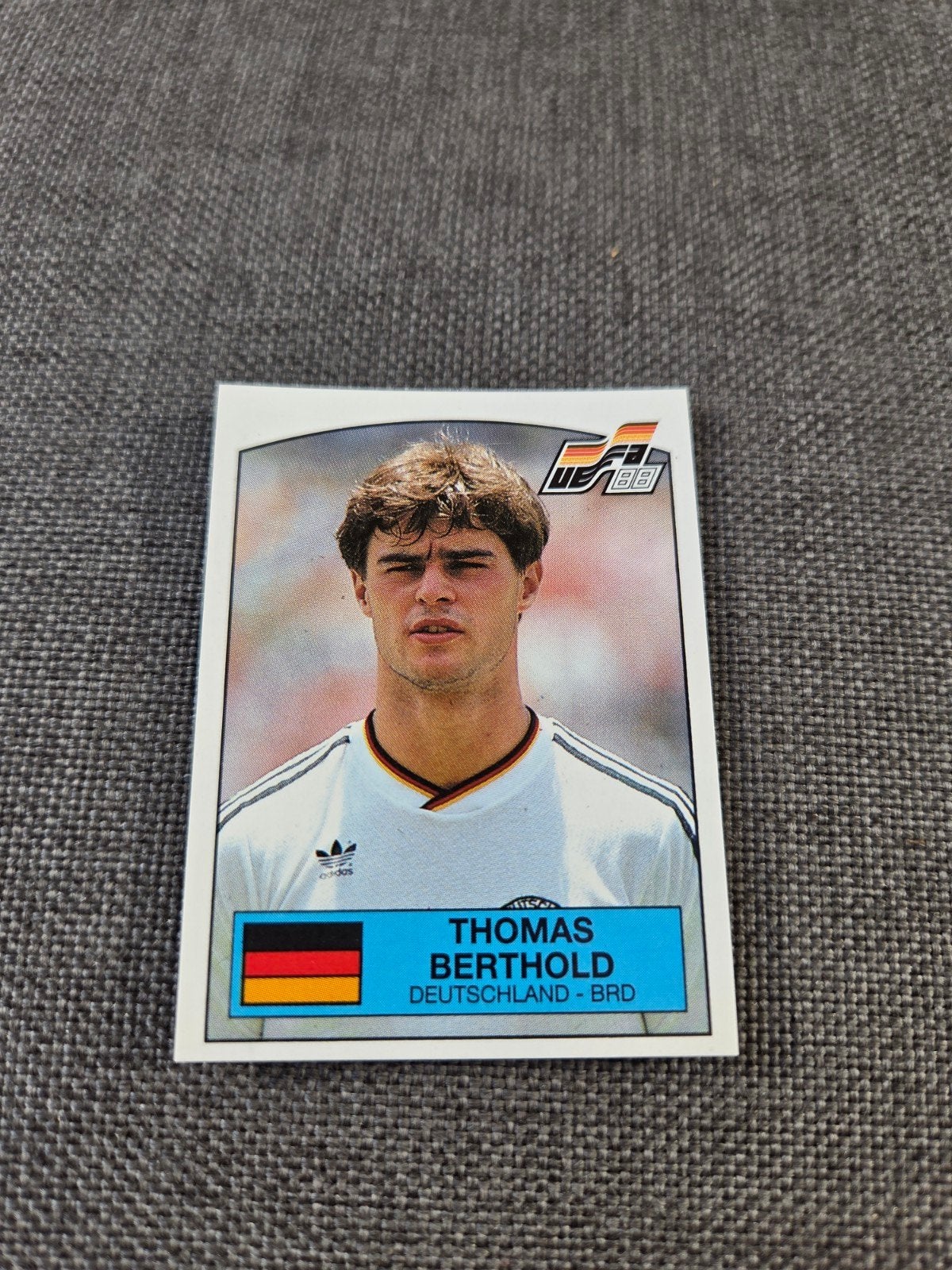 Panini EK 88, Ophalen of Verzenden, Zo goed als nieuw, Sticker