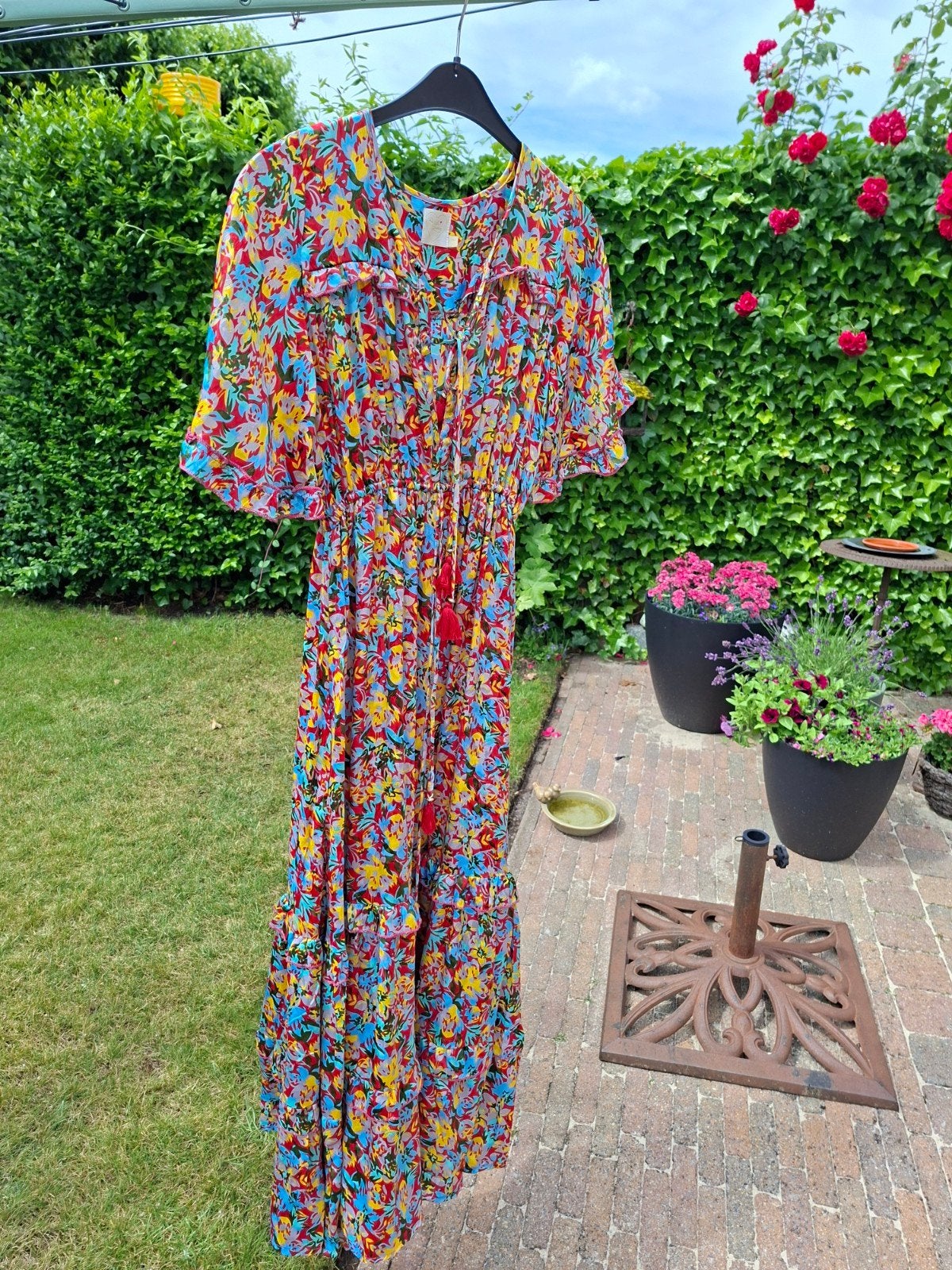 Nieuwe  maxi zomerjurk style Ibiza jurk van Pawle Queen, Ophalen of Verzenden, Nieuw, Onder de knie