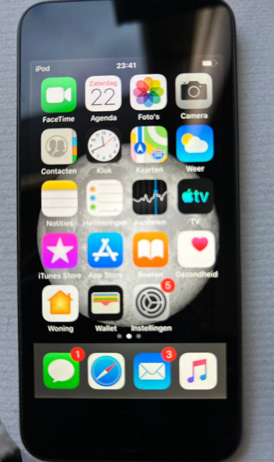 Ipod touch 16gb, Ophalen of Verzenden, Zo goed als nieuw, Zwart, 16 GB