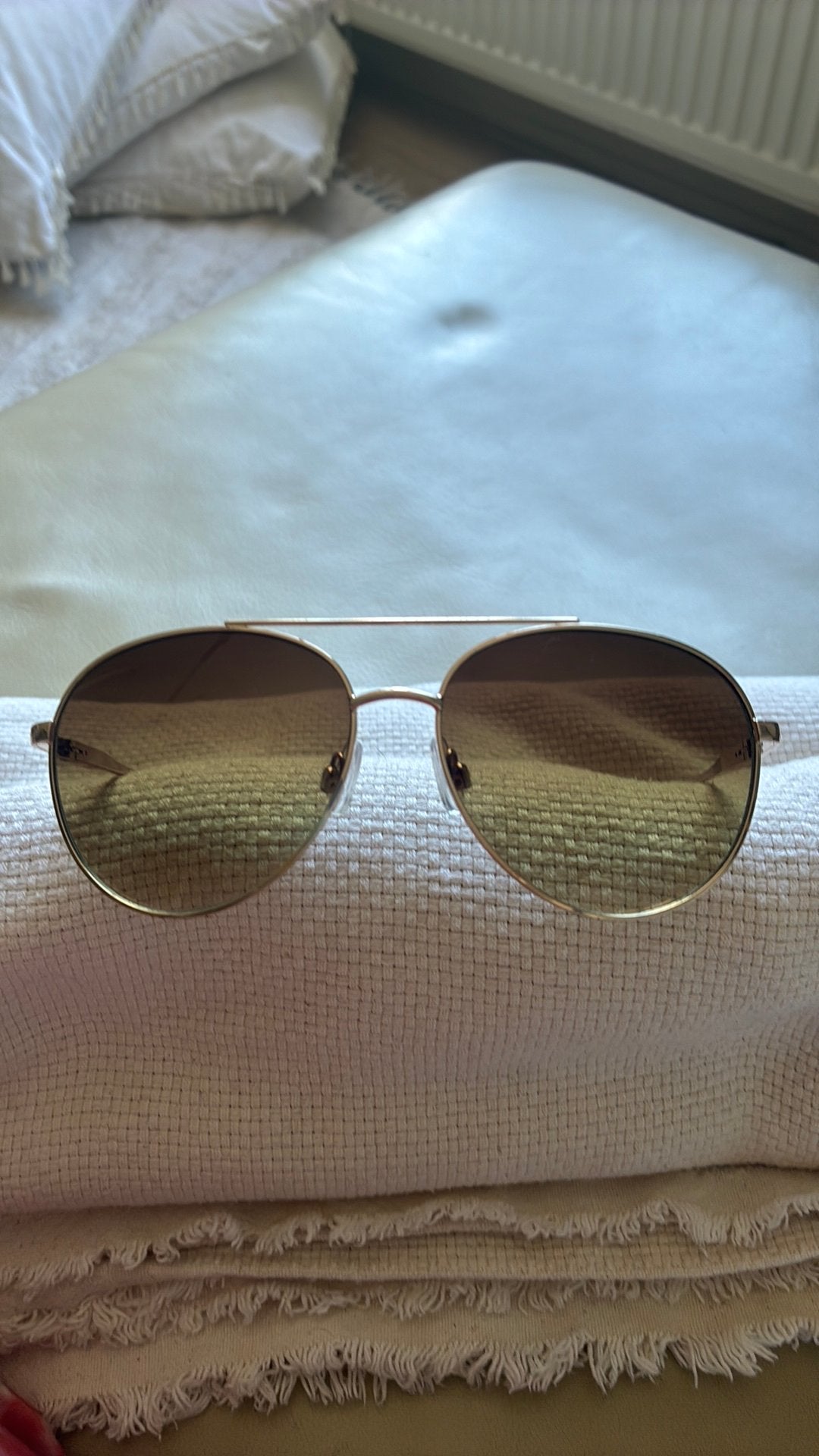 Bellini Aviator Zonnebril –, Overige merken, Zonnebril, Bruin, Ophalen of Verzenden