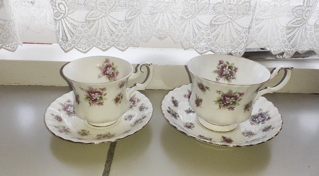 Royal albert kop en schotels, Ophalen of Verzenden