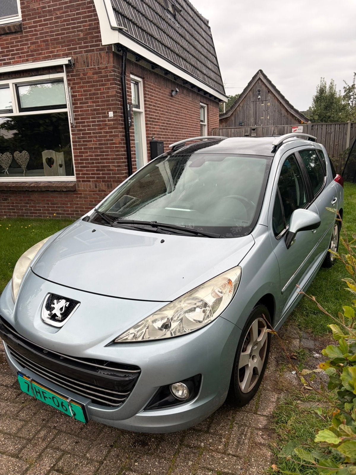 Peugeot 207 1.6 16V SW Outdoor 2010 Blauw, Auto's, Voorwielaandrijving, 4 cilinders, Blauw, Origineel Nederlands