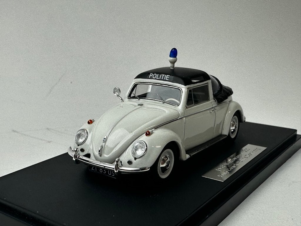 Matrix 1:43 Volkswagen Kever kuip politie Den Haag gesloten, Overige merken, Matrix Scale Models, -, Nieuw