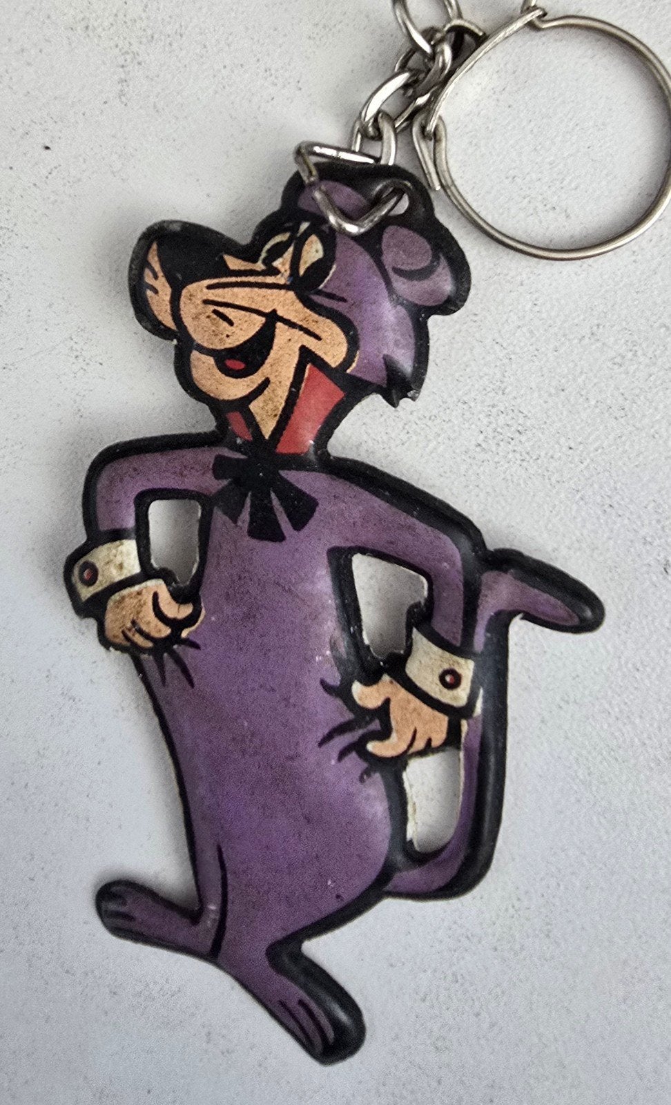 Vintage Sleutelhanger - Roze Panter (Pink Panther), Ophalen of Verzenden, Gebruikt, Knuffel of Figuurtje