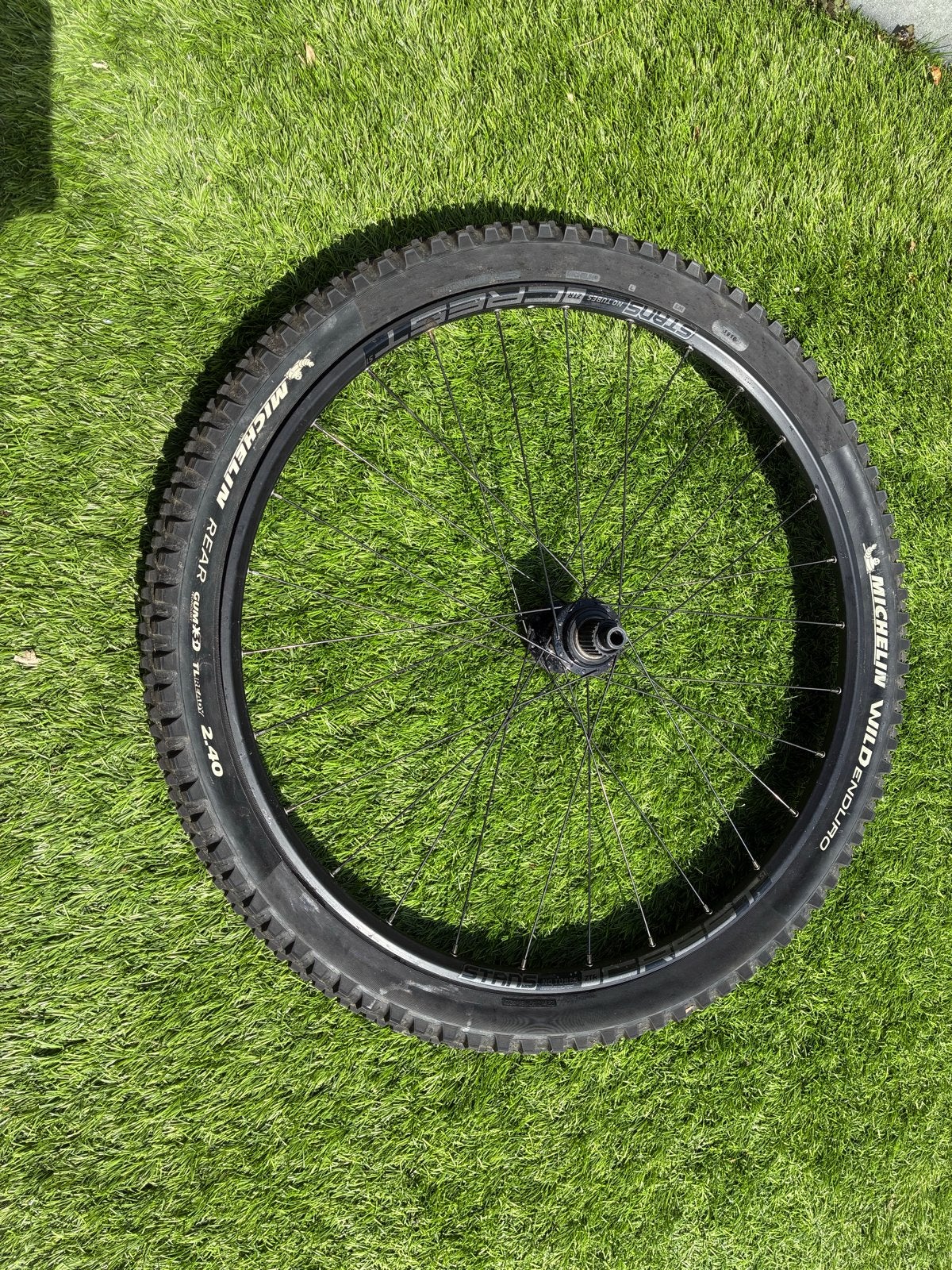 Wielset voor Cannondale MTB met Lefty voorwiel en Boost, Fietsen en Brommers, Fietsonderdelen, Gebruikt, Aluminium, Mountainbike