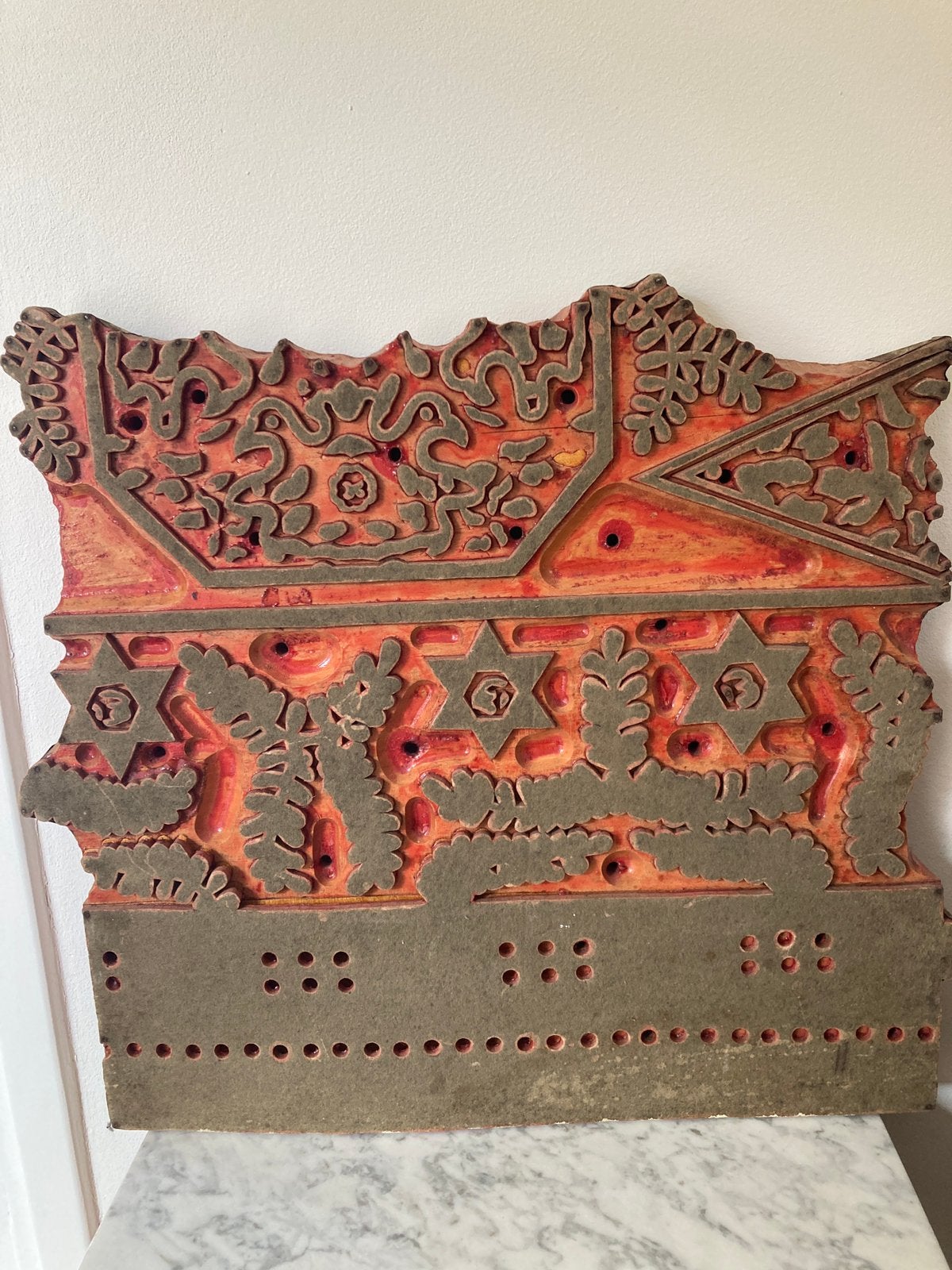 Oude stempel, Ophalen