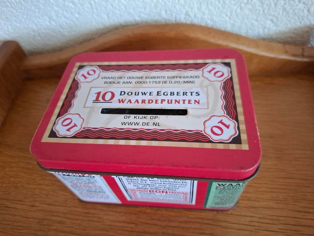 Blikje/trommeltje voor DE waardepunten, Verzamelen, Blikken, Ophalen of Verzenden, Zo goed als nieuw, Overige