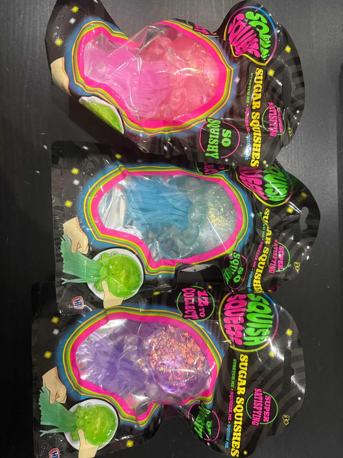 Sugar Squishes - Diverse kleuren (3 stuks), Ophalen of Verzenden, Nieuw, Jongen of Meisje