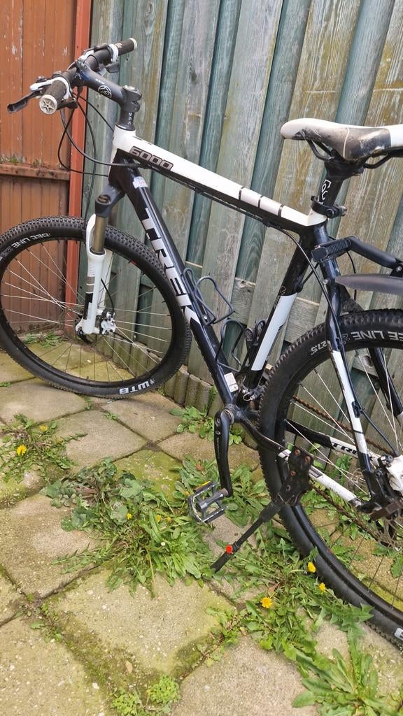 Trek 6000 Mountainbike - Zwart/Wit, Gebruikt, Hardtail, Heren, Ophalen of Verzenden