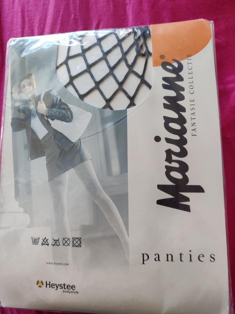 Zwarte netpanty nieuw in de verpakking, Maat 36/38 (S), Zwart, Nieuw, Ophalen of Verzenden