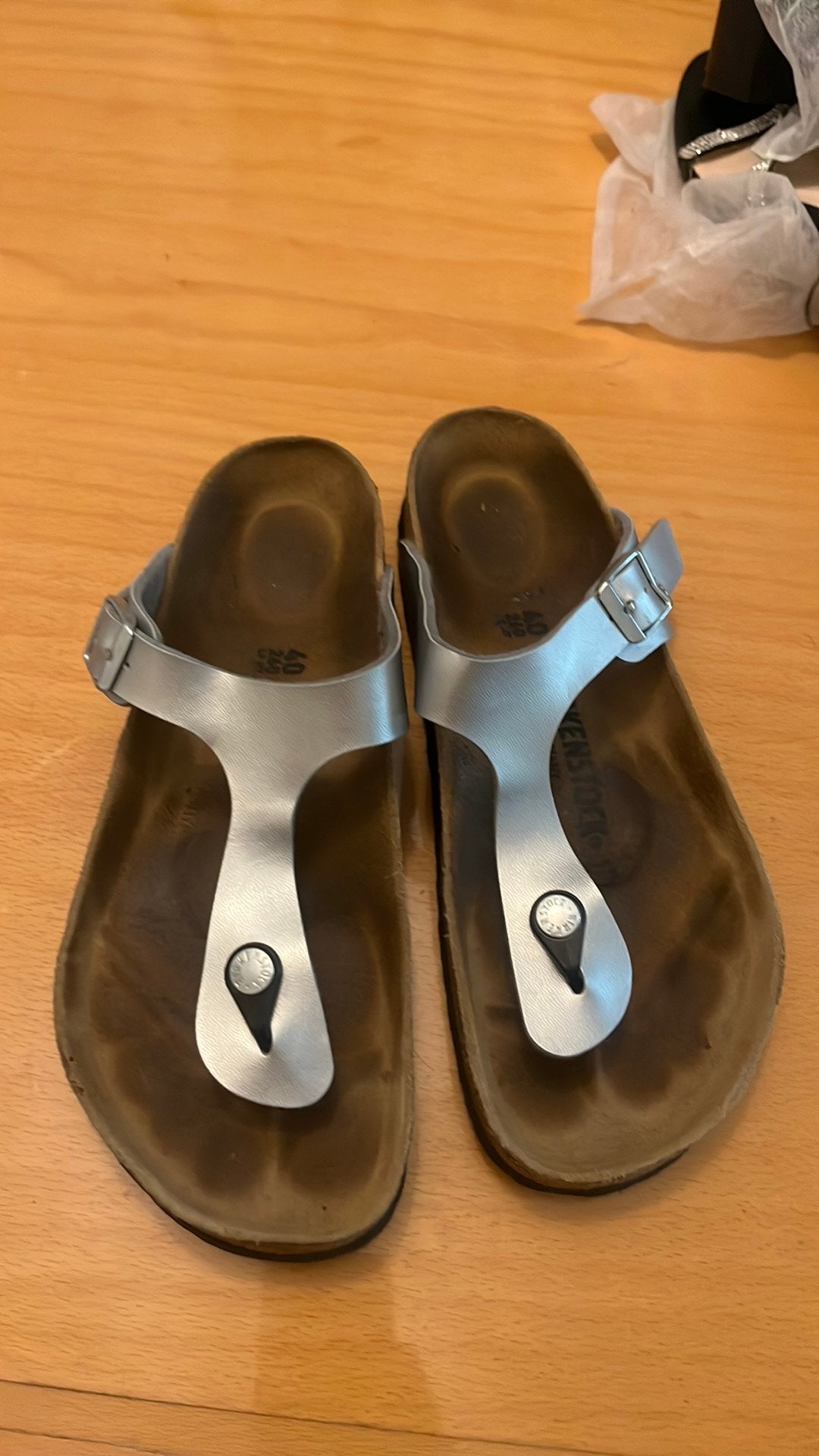 Birkenstock maar 40, Ophalen of Verzenden, Gedragen, Sandalen of Muiltjes