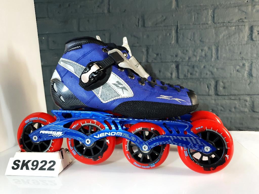 Zandstra ZR Skeelers Skates 3x100mm 1x90mm Wielen Maat 42, Verzenden, Nieuw, Kinderen, Inline skates 4 wielen