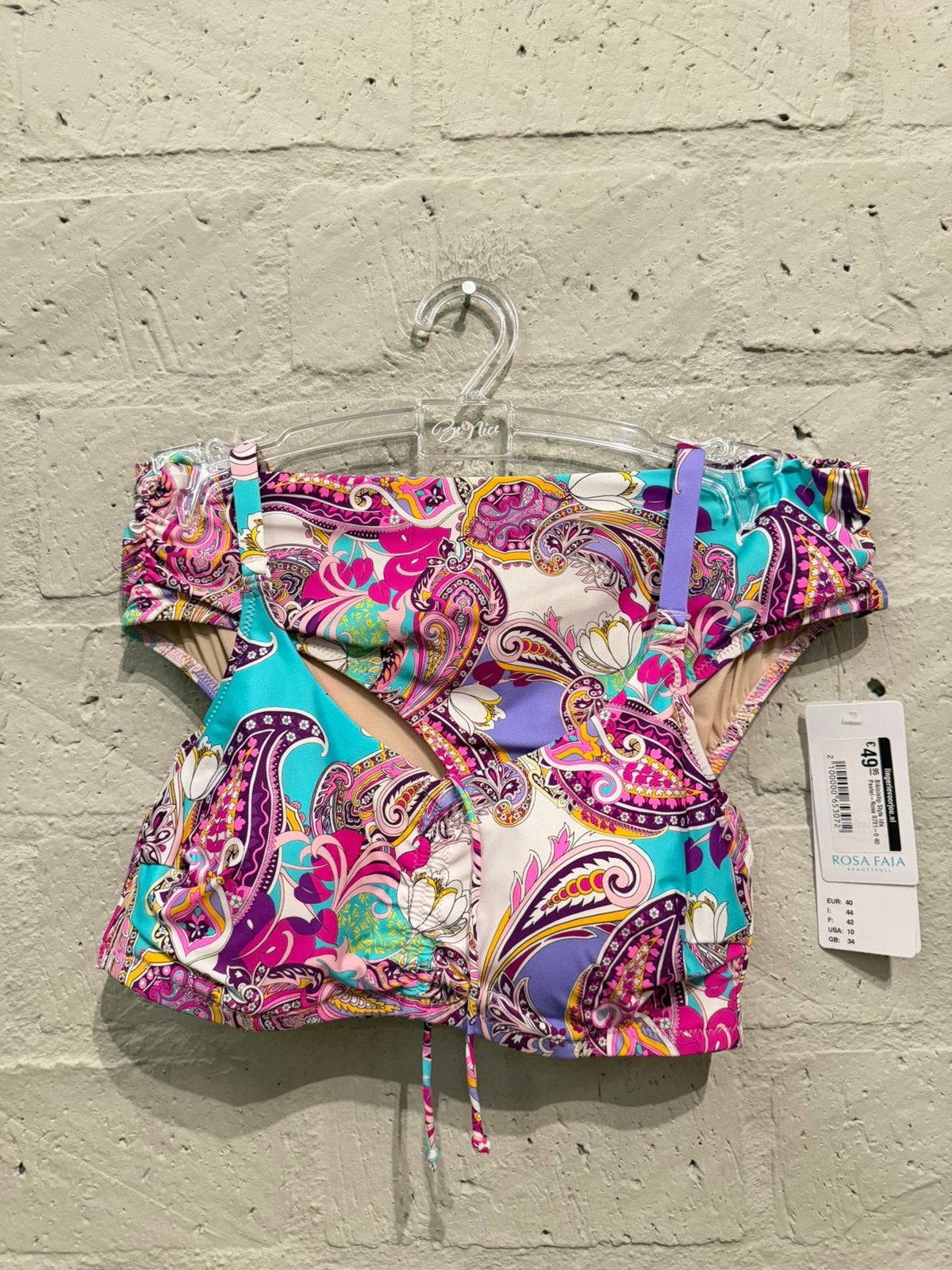 Rosa faia bikini 80B/ 40B slip 40 NIEUW!! Nu €35, Ophalen of Verzenden, Nieuw, Roze, Bikini