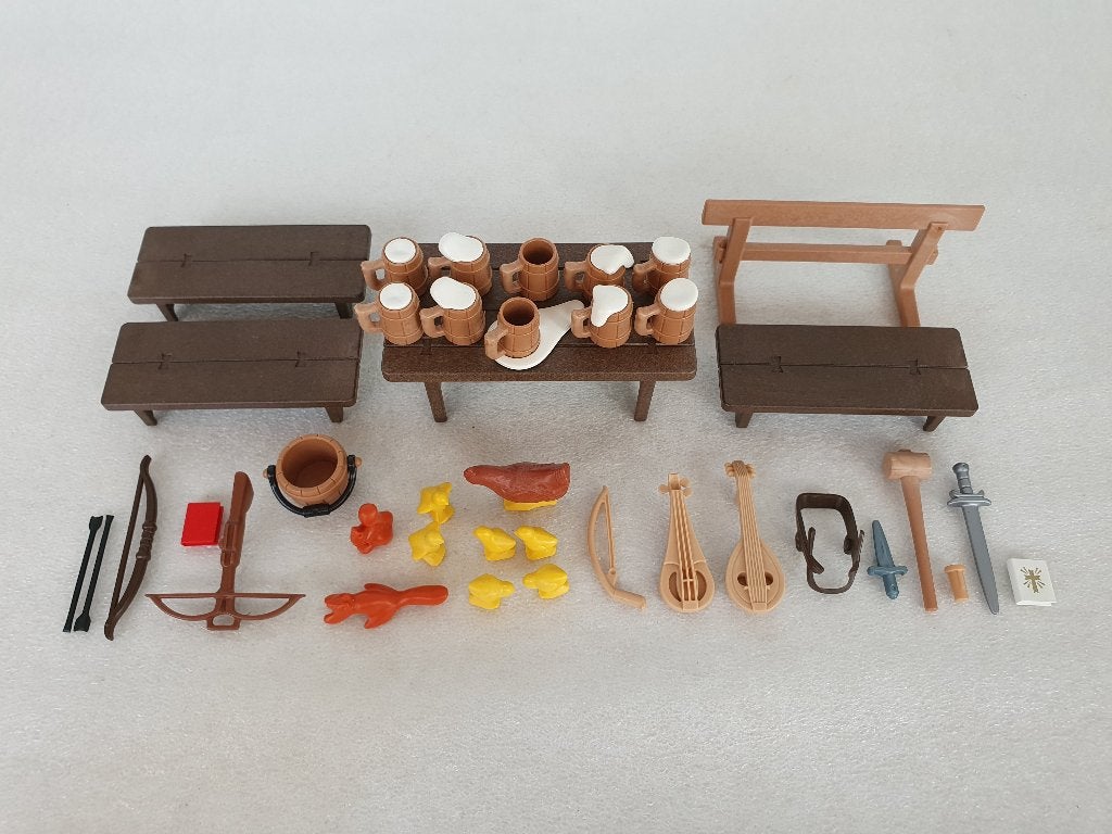 Playmobil 3627: Merry Men's Feast, Ophalen of Verzenden, Gebruikt