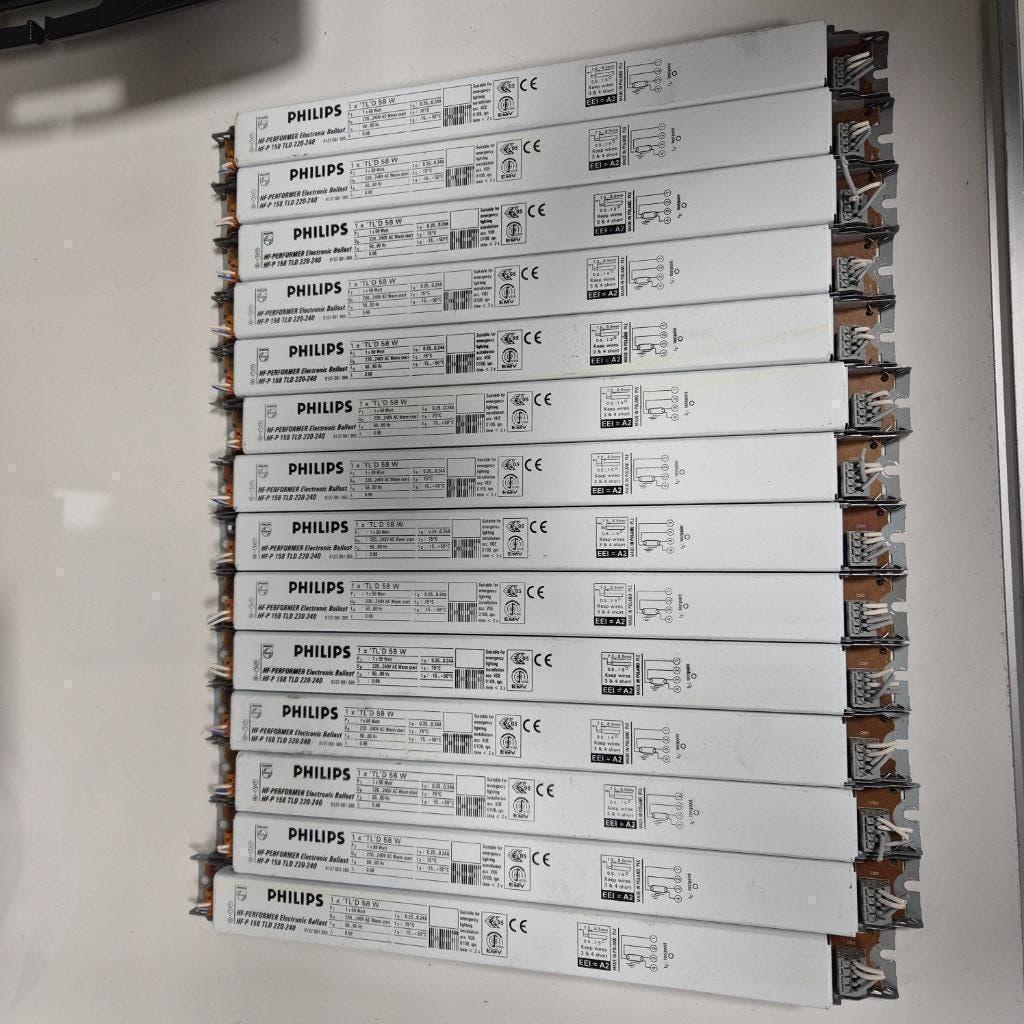 10x PHILIPS  VSA voorschakelapparaat voor TL 1x58 watt