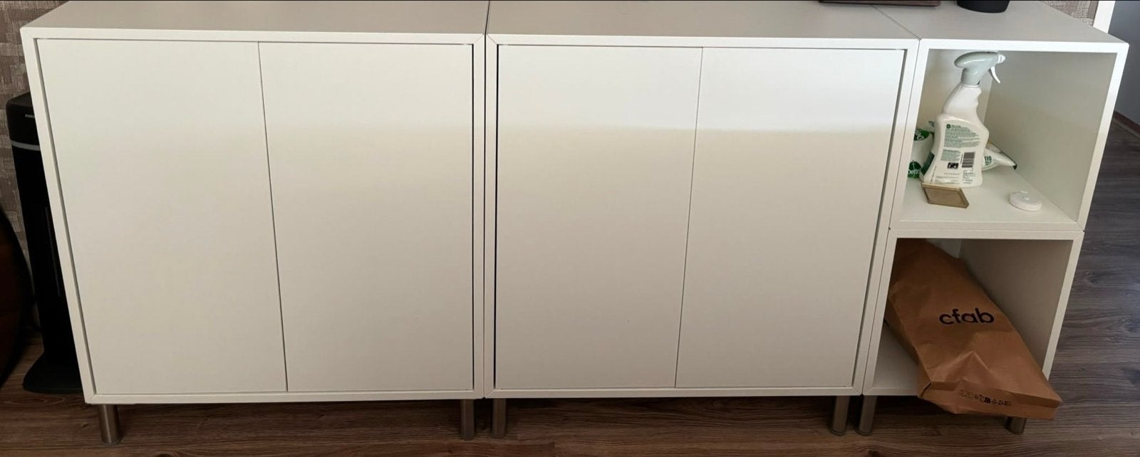 Nieuwe IKEA Eket Kast Set - Wit, Ophalen, Nieuw