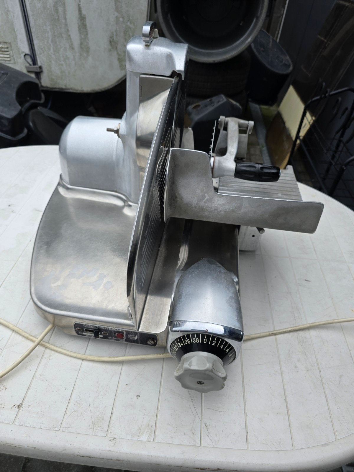 Berkel Vleeswarensnijmachine Model 834 - Vintage Snijder, Ophalen, Gebruikt