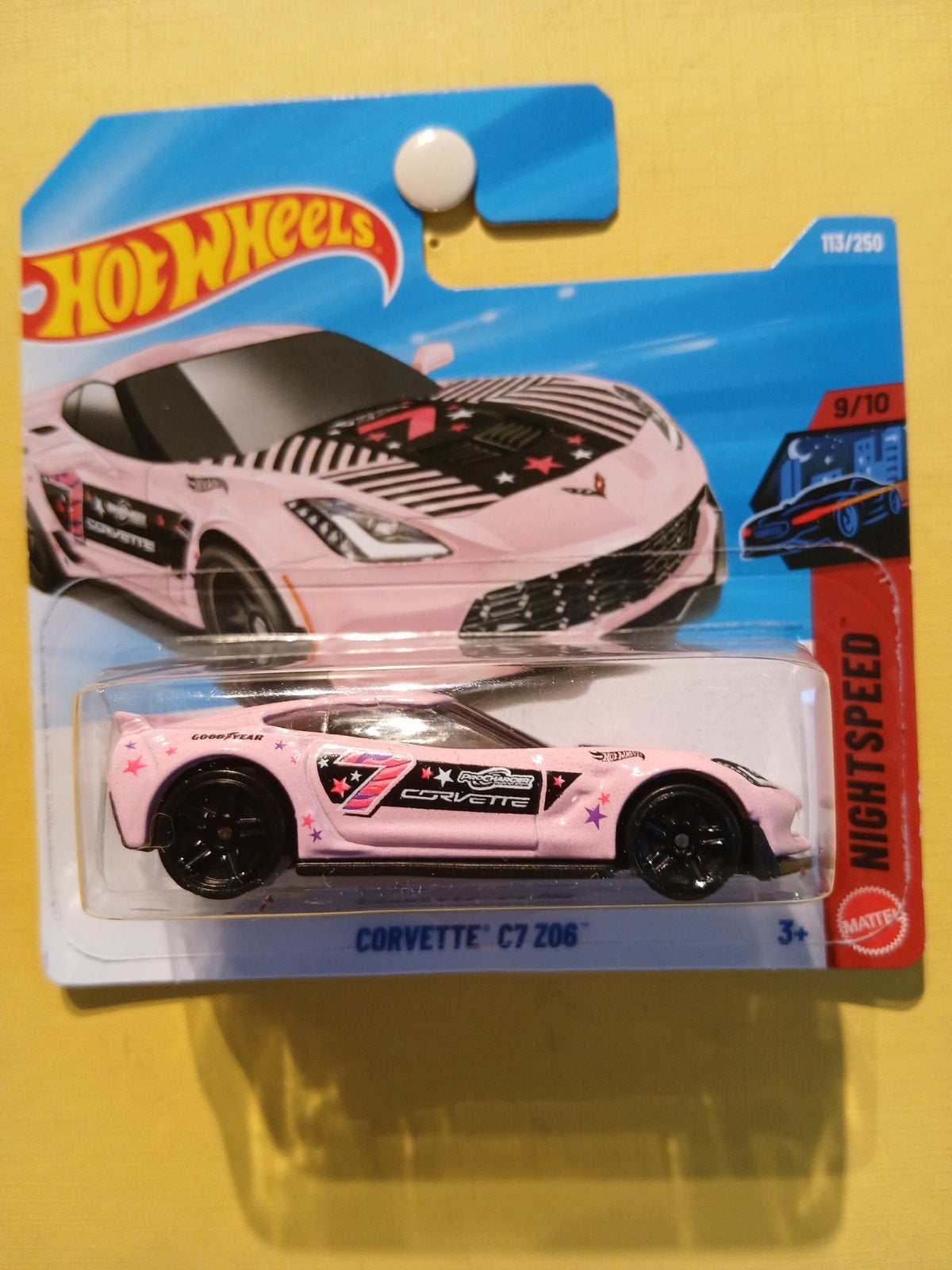 Chevy Corvette C7 Z06 Hot Wheels Night Speed 2026, Ophalen of Verzenden, Nieuw, Auto