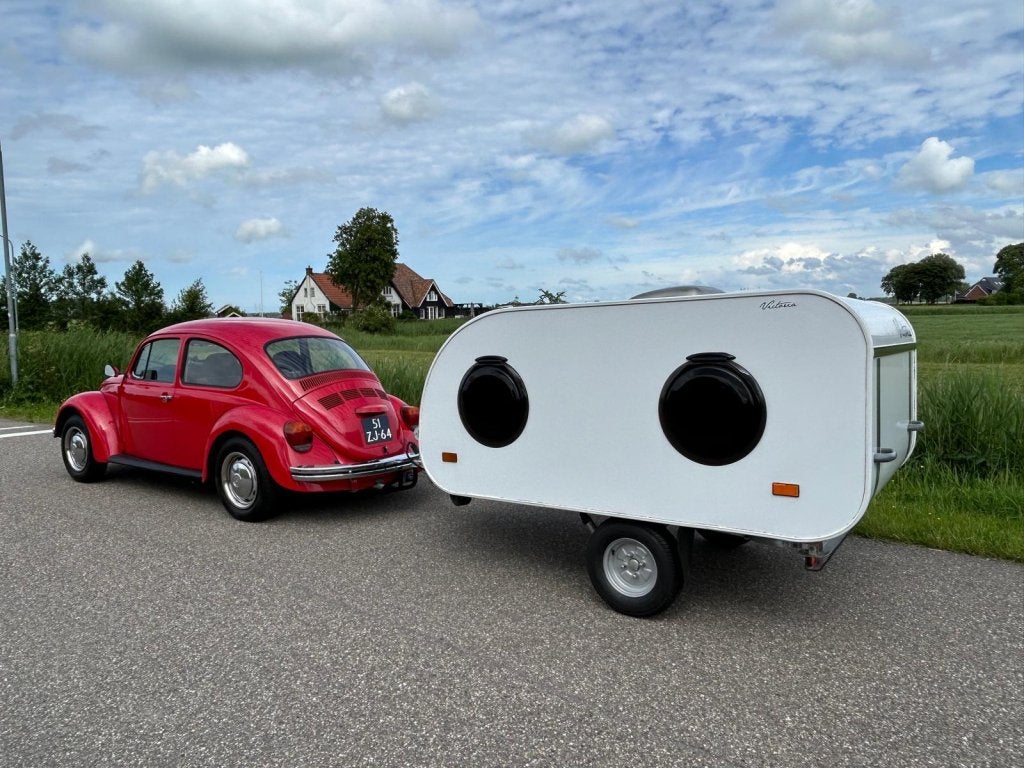 Stema Teardrop / mini caravan 225kg! Uniek!, Caravans en Kamperen, Caravans, Overige merken, Overige typen, Tot en met 2, Bedrijf