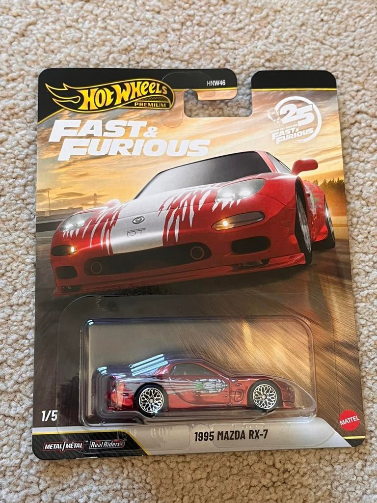 Hotwheels mazda rx7 premium chase, Verzenden, Zo goed als nieuw