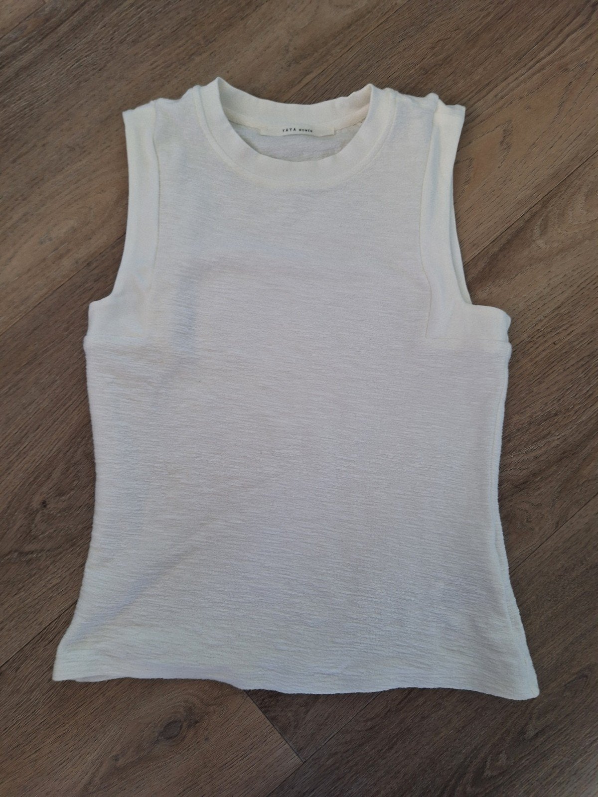 YAYA mouwloze top maat S, Wit, Ophalen of Verzenden, Zo goed als nieuw, YAYA