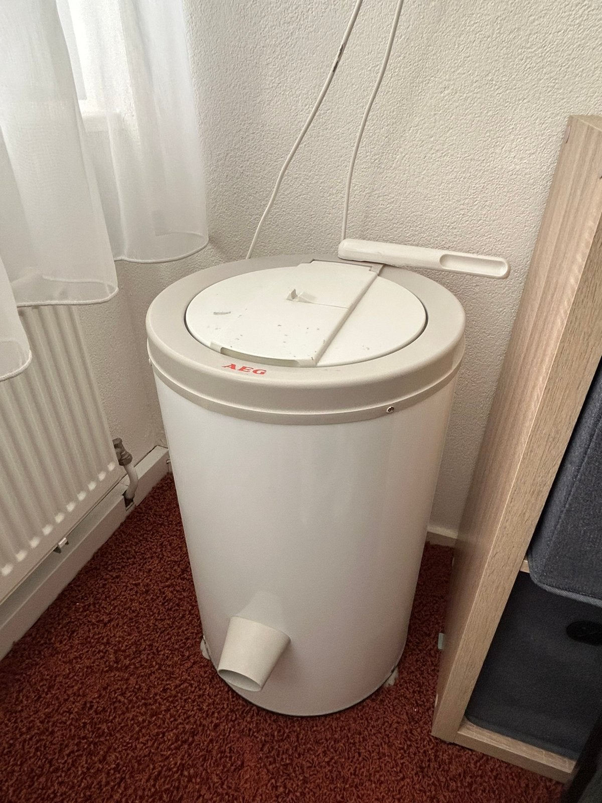 Centrifuge, 2800 toeren, AEG, Witgoed en Apparatuur, Ophalen, Minder dan 85 cm, Zo goed als nieuw, Minder dan 4 kg