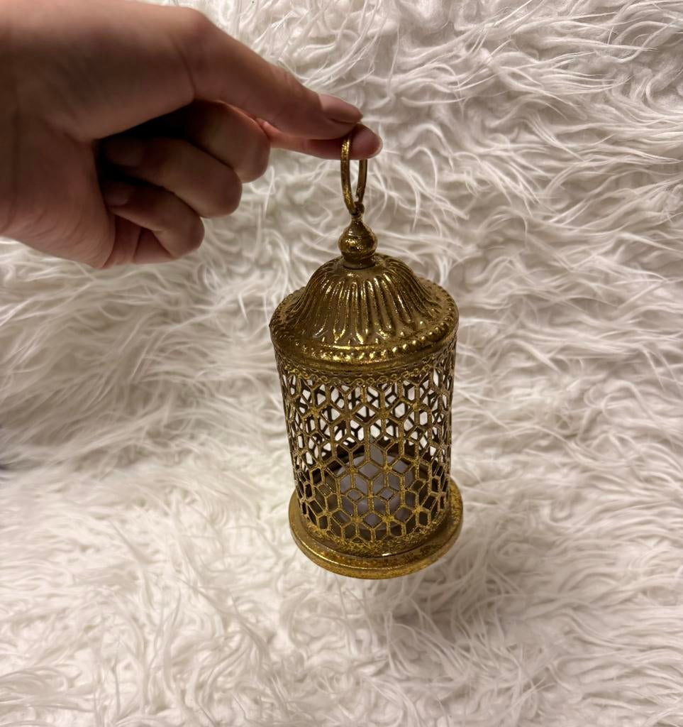 Gouden kandelaar, Ophalen of Verzenden, Zo goed als nieuw, Metaal, Kandelaar