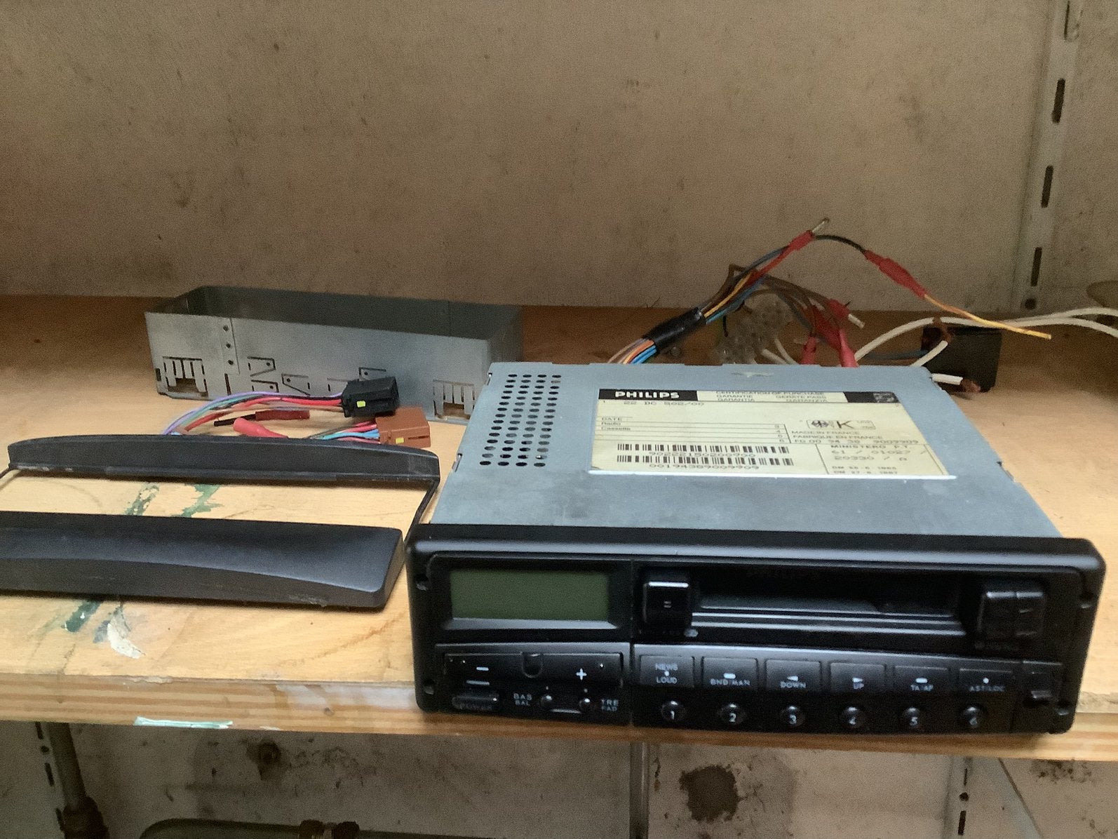 Auto radio cassette speler, Ophalen of Verzenden, Gebruikt