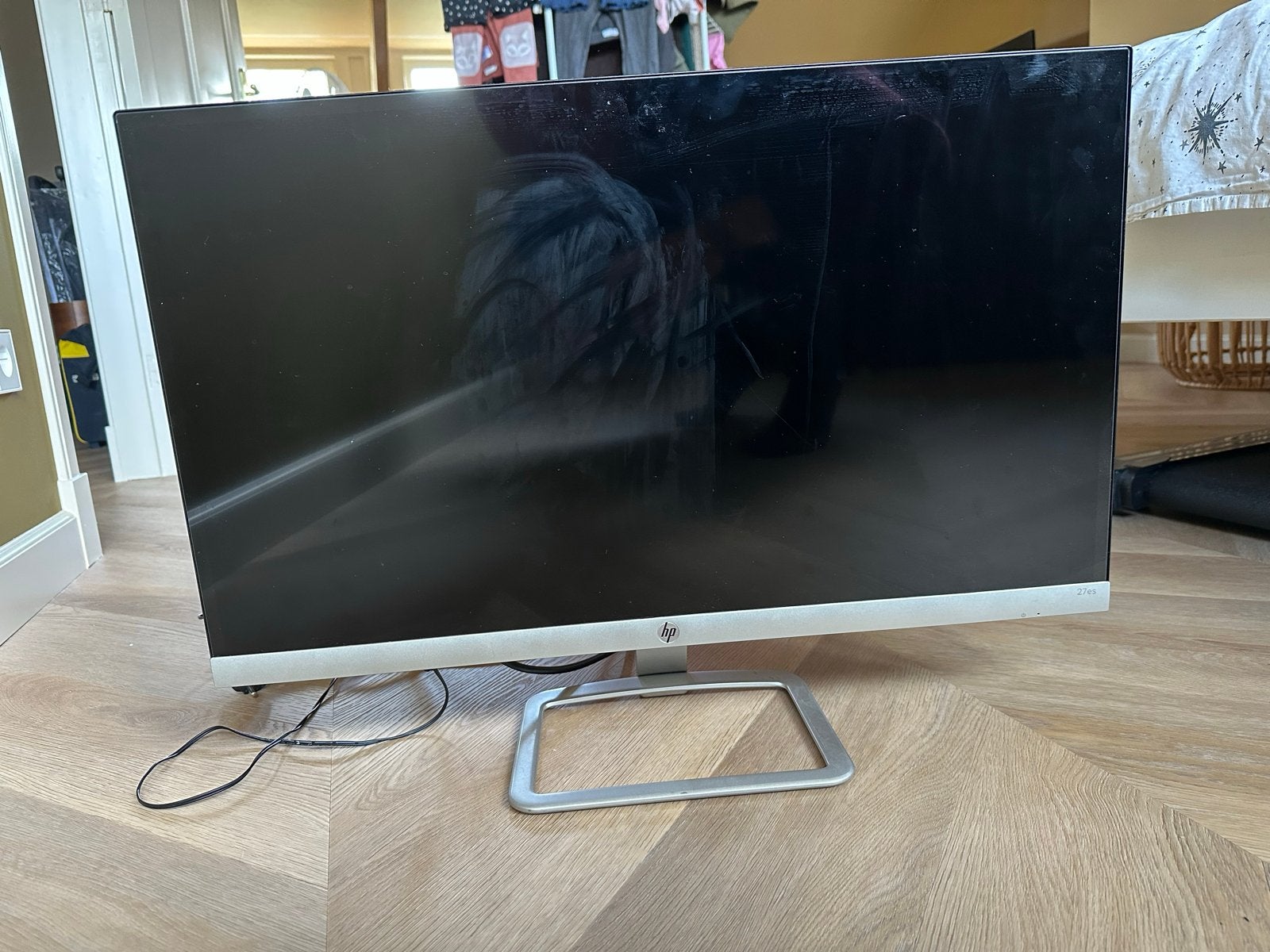HP 27ES 27 inch monitor, Computers en Software, Ophalen of Verzenden, Zo goed als nieuw, HDMI