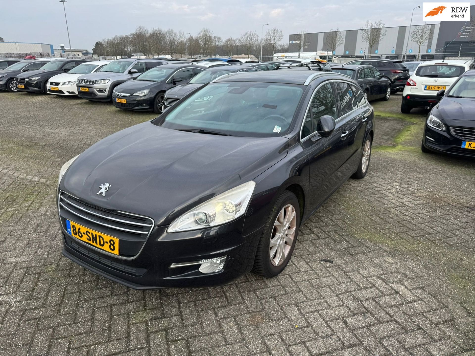 Peugeot 508 SW 1.6 THP Allure EXPORT, Auto's, Euro 5, Leder en Stof, 1405 kg, 750 kg
