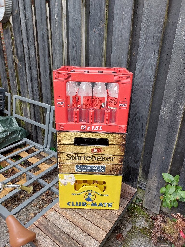 gratis Duits statiegeld/Pfand kratten/ crates, Ophalen, Gebruikt