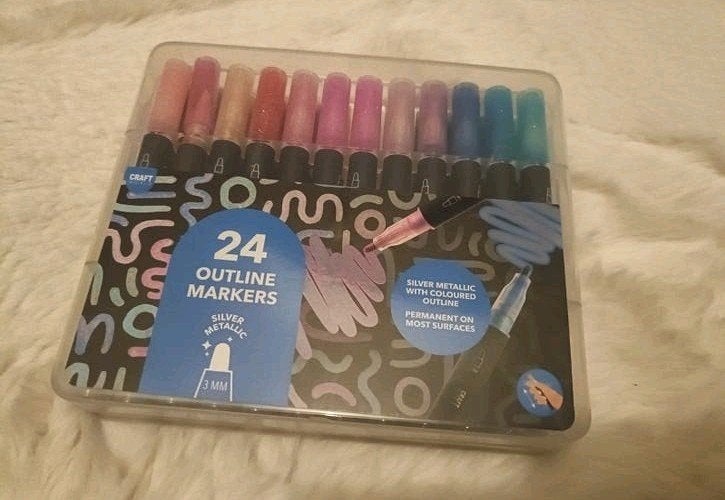 Craft World Outline Markers, Ophalen, Nieuw