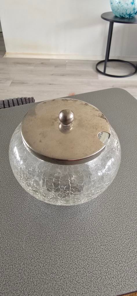 Vintage suikerpot, Ophalen