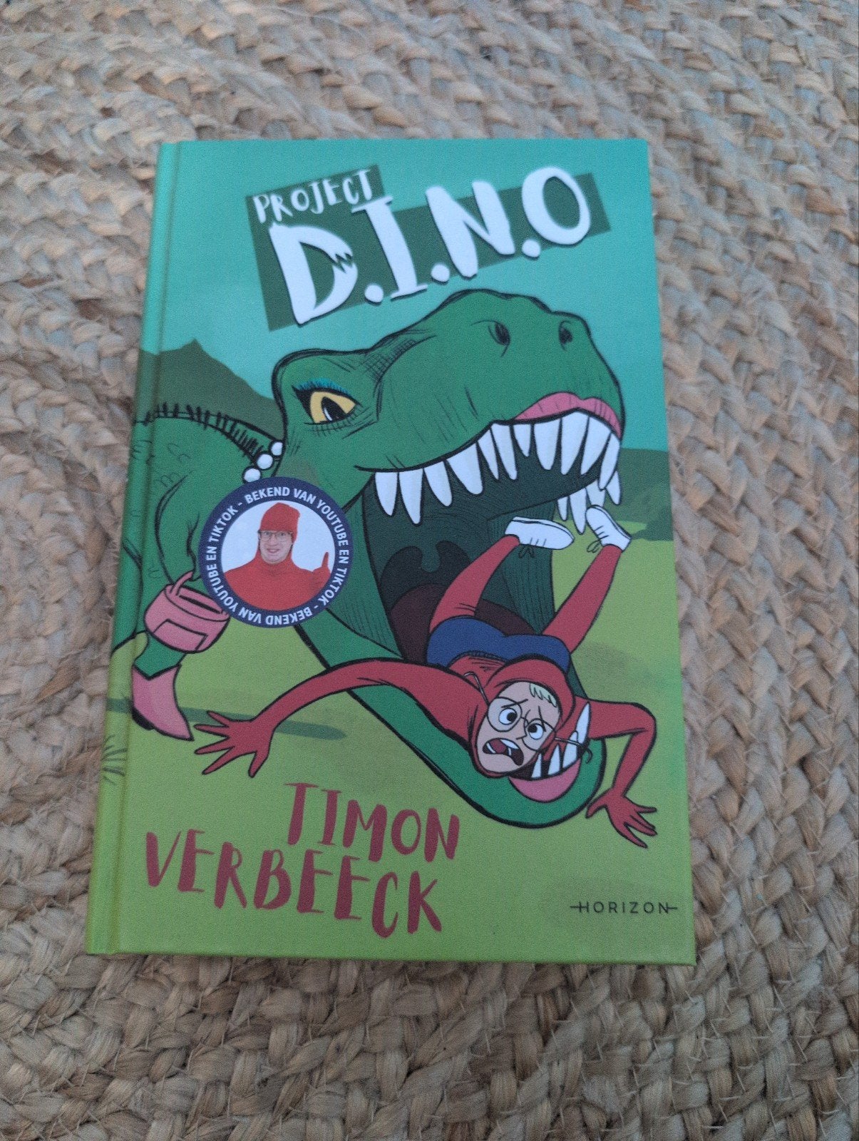 Leesboek Project D.I.N.O. van Timon Verbeek (YouTube), Timon Verbeeck, Ophalen of Verzenden, Zo goed als nieuw, Fictie