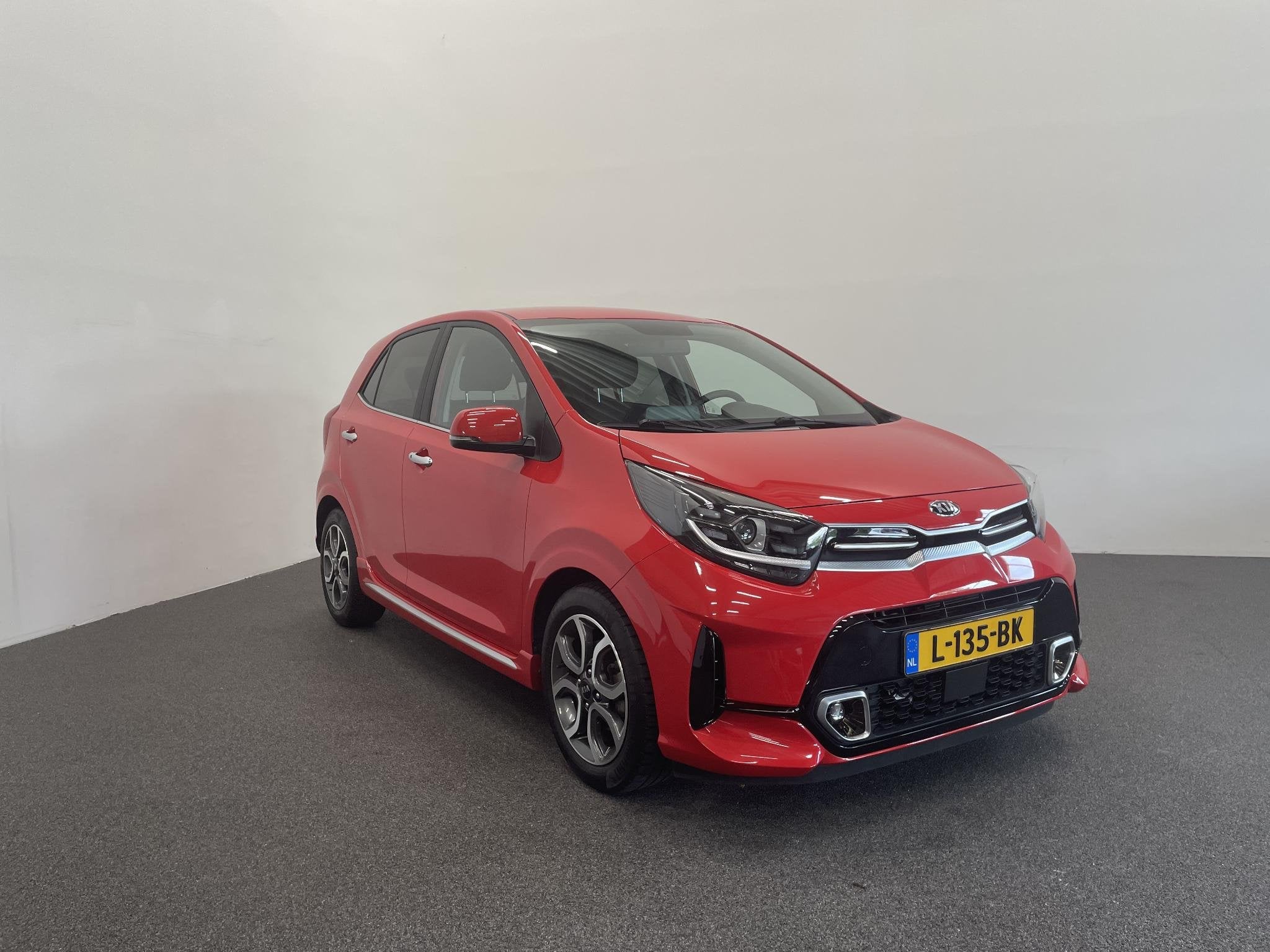 Kia Picanto 1.0 DPi GT-Line Leder Keyless Navigatie Apple Ca, Auto's, Kia, Voorwielaandrijving, Gebruikt, 4 stoelen, Automatische klimaatregeling