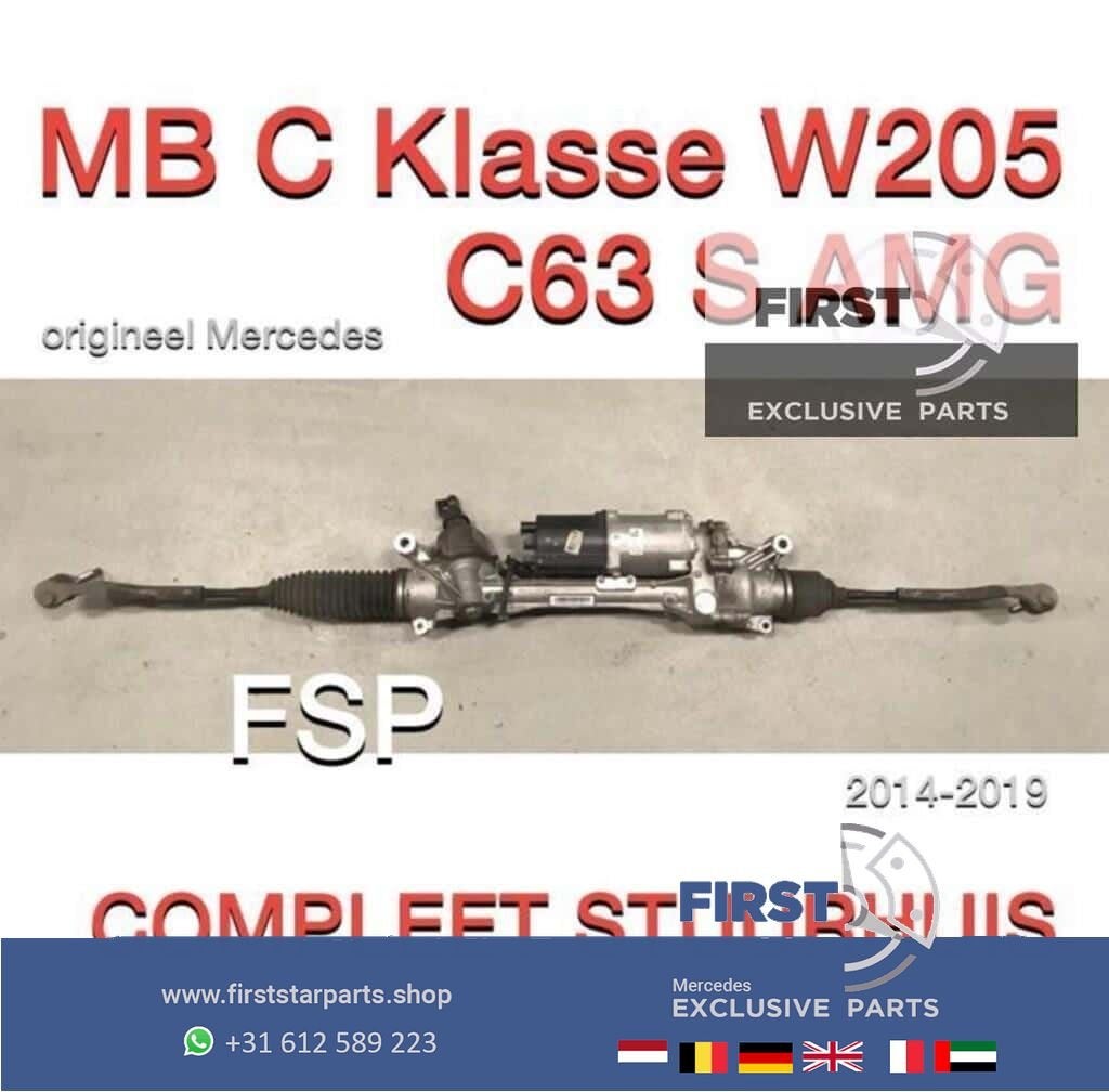 W205 C63 S AMG Stuurhuis Mercedes C Klasse 2014-2019 63 Orig, Auto-onderdelen, Gebruikt, -, Ophalen of Verzenden, -