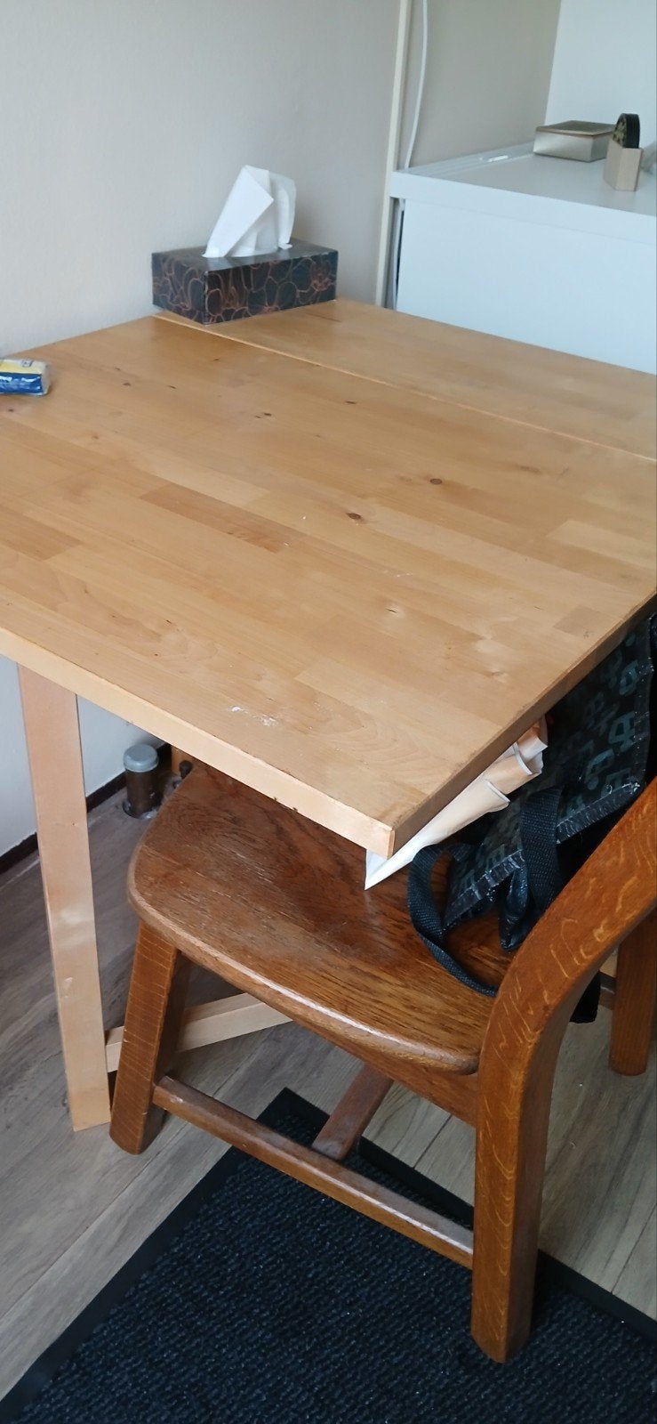 Ikea Norden klaptafel, Ophalen, Zo goed als nieuw, Rechthoekig, 50 tot 100 cm
