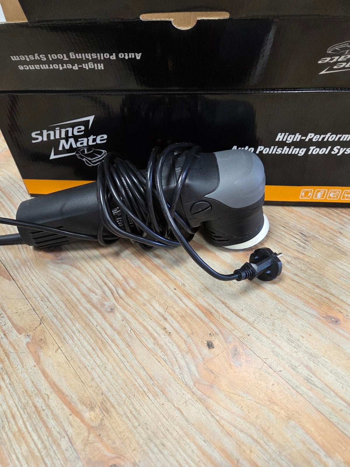 Shine Mate Excentrische Polijstmachine EX603, Ophalen, Zo goed als nieuw, Minder dan 600 watt, Excentrische schuurmachine
