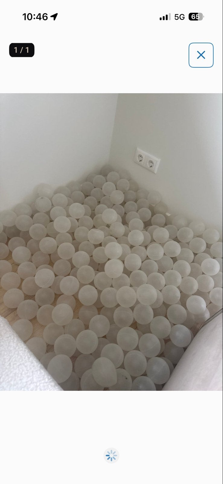 Gratis Ballenbak Ballen - Wit/Transparant - ca 3000 stuks, Ophalen, Gebruikt, Jongen of Meisje