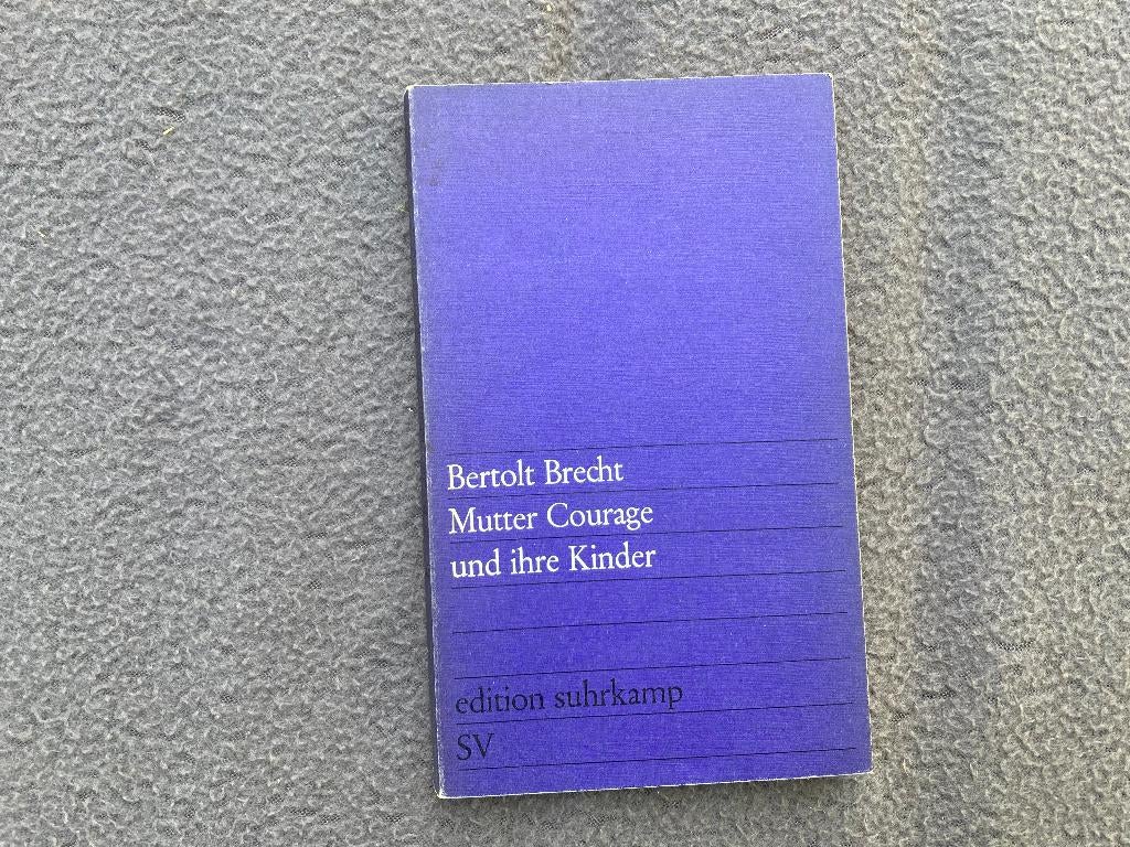 🇩🇪 Bertolt Brecht - Muter Courage und ihre Kinder, Boeken, Taal | Duits, Gelezen, Ophalen of Verzenden