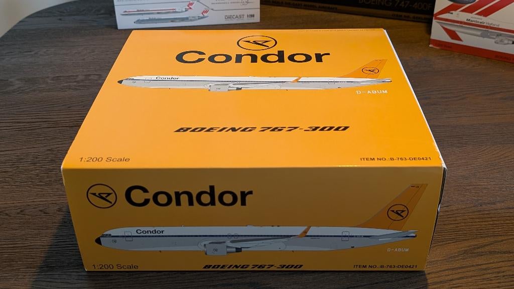 Inflight200 Condor 767-300, Verzamelen, Luchtvaart en Vliegtuigspotten, Ophalen of Verzenden, Zo goed als nieuw, Schaalmodel
