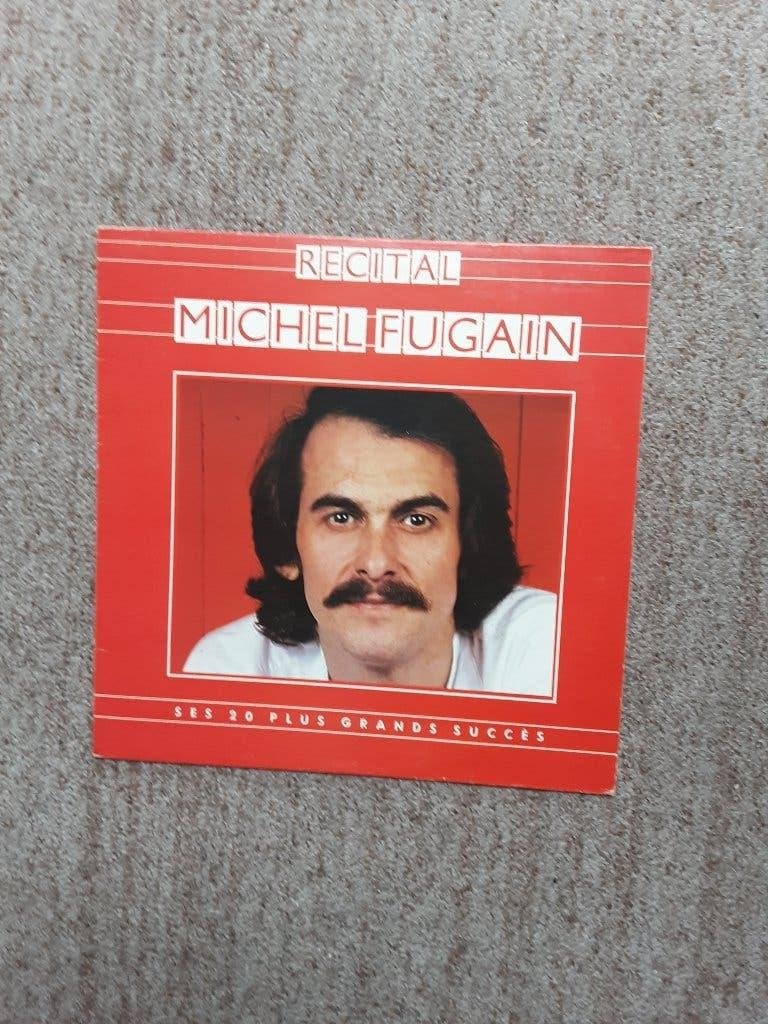vinyl lp Michel Fugain recital-ses 20 plus grands succes, LP, Gebruikt, Pop, Overige formaten