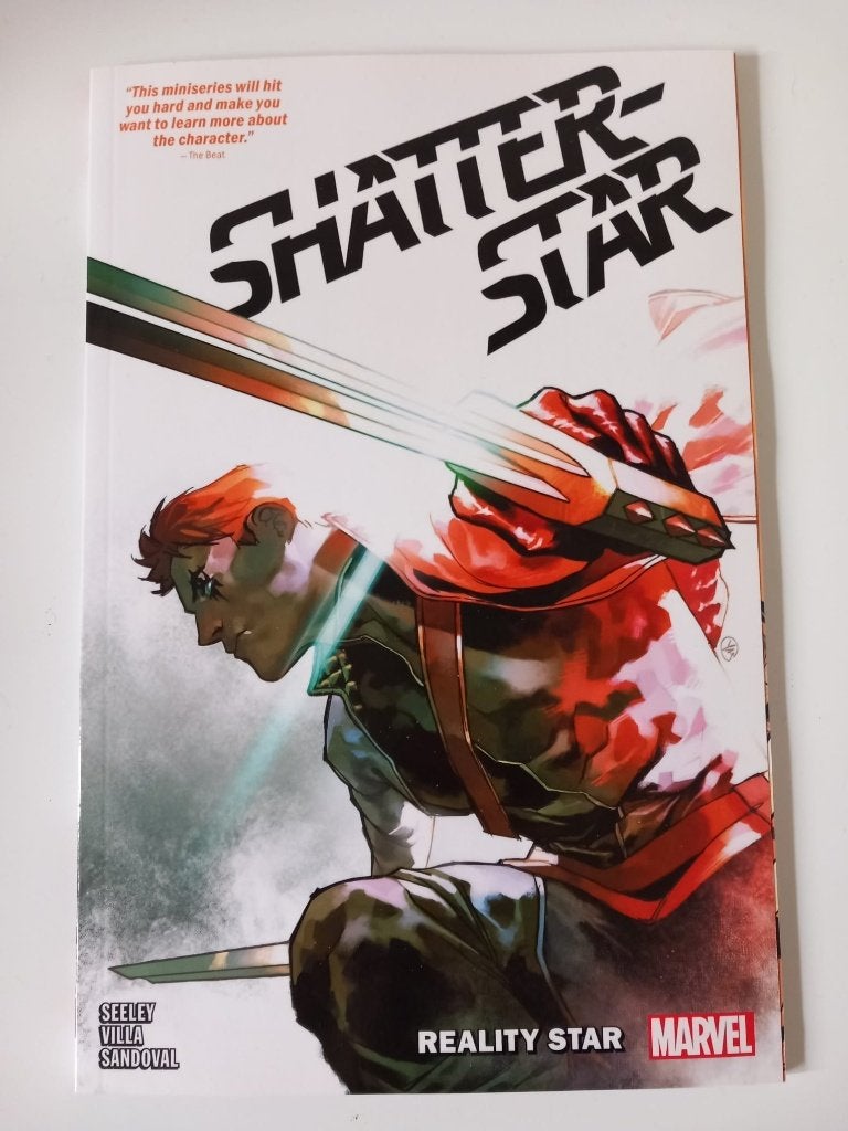 Marvel: Shatterstar - reality star tpb (Nijmegen Oost), Amerika, Marvel Comics, Ophalen of Verzenden, Zo goed als nieuw