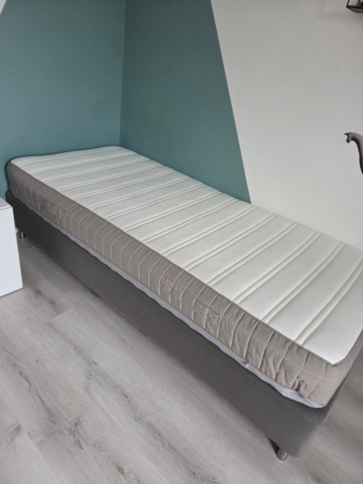 boxspring met matras, 1-persoons, Ophalen, 90 cm, Eenpersoons, 200 cm