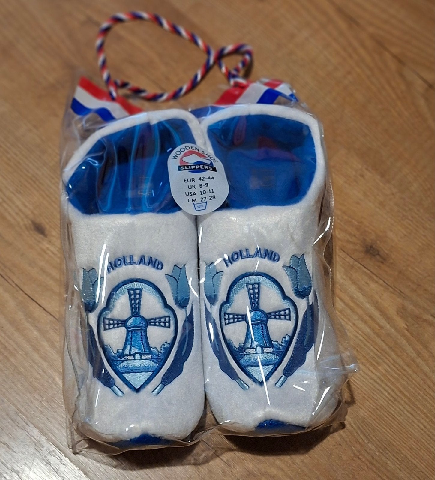 Hollandse Klomp pantoffels Maat 42-44, Nieuw, Ophalen of Verzenden, Pantoffels of Sloffen, Wit