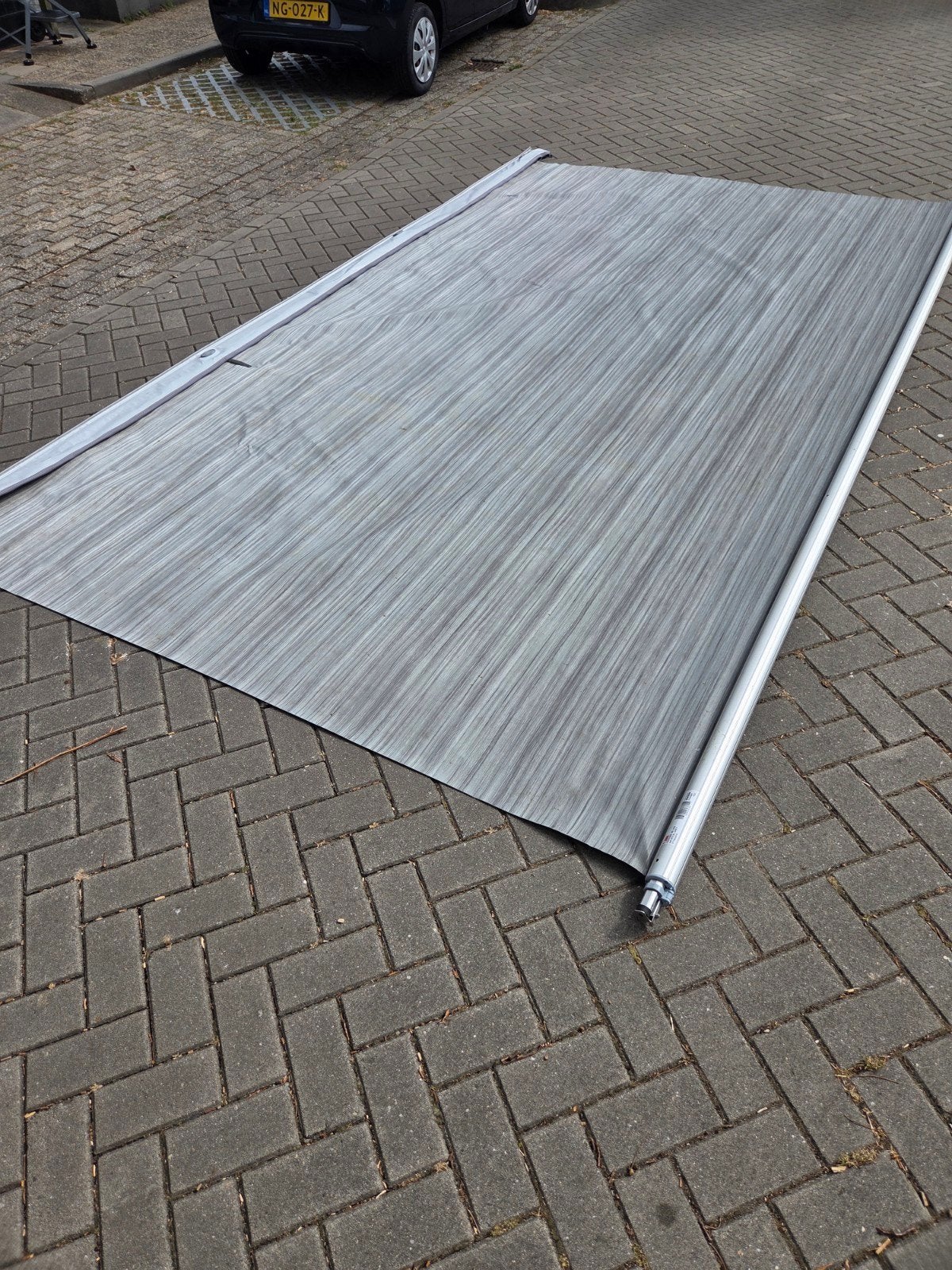 Fiamma CaravanStore XL 440 Royal Grey zakluifel, Caravans en Kamperen, Caravan accessoires, Zo goed als nieuw, Ophalen