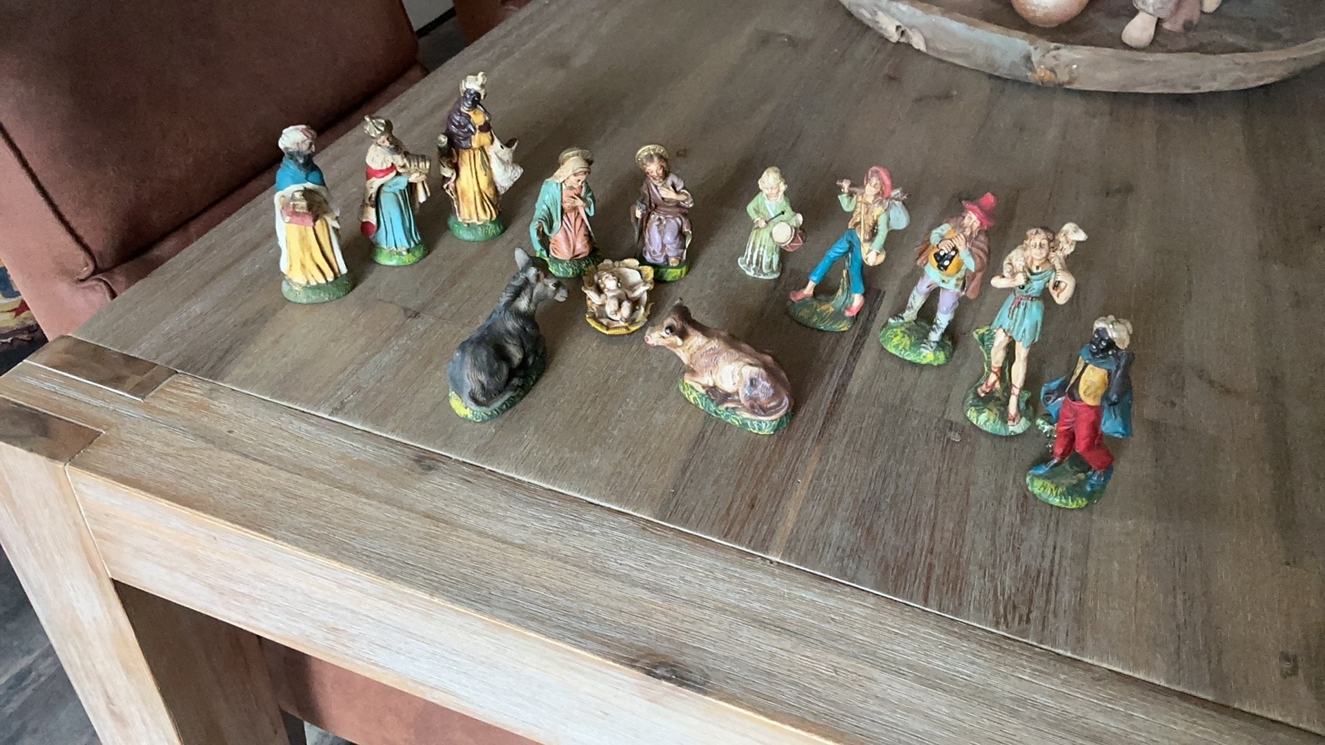 Vintage kerstgroep, Ophalen of Verzenden