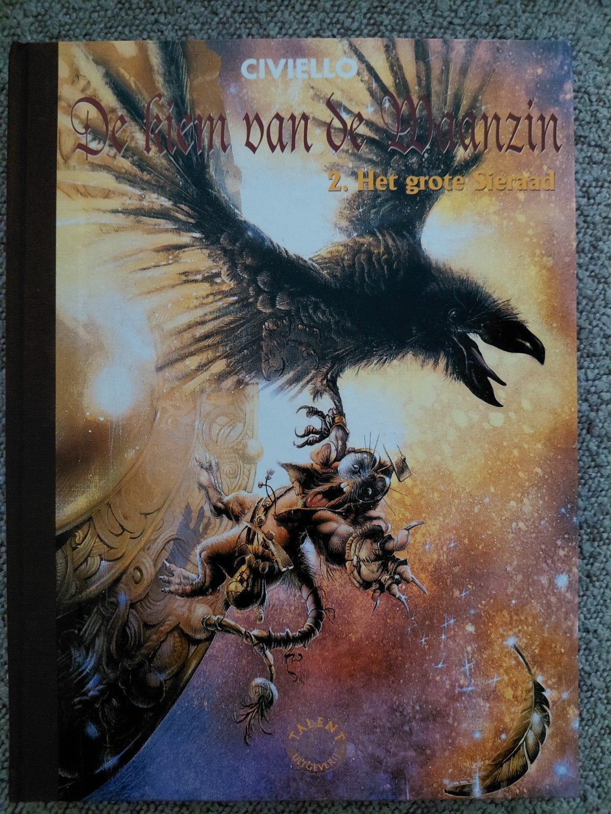De kiem van de Waanzin - Het grote Sieraad hc / Civiello., Eén stripboek, Ophalen of Verzenden, Zo goed als nieuw