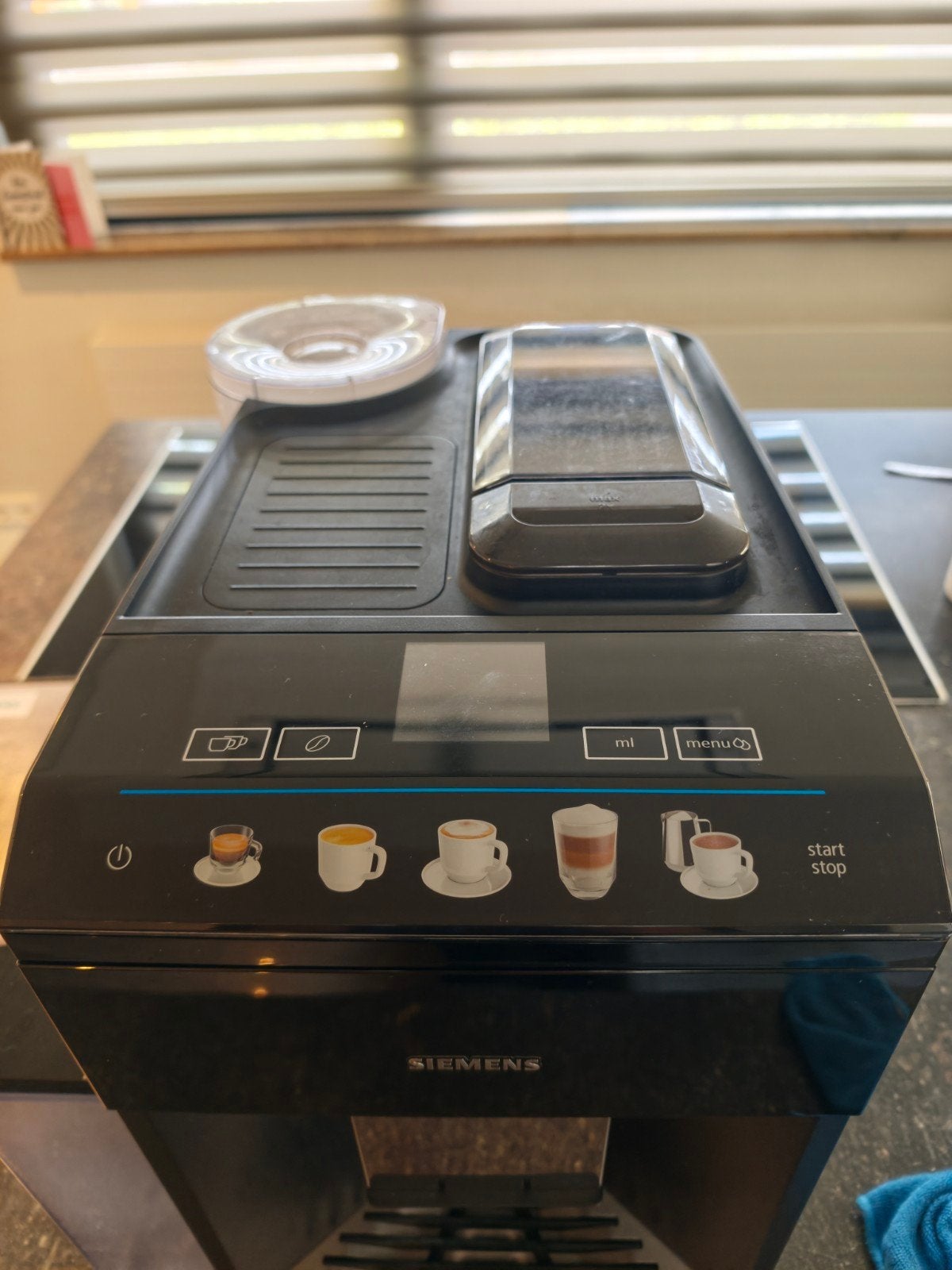 Siemens EQ.500 integral koffiemachine - defect, Ophalen, Niet werkend